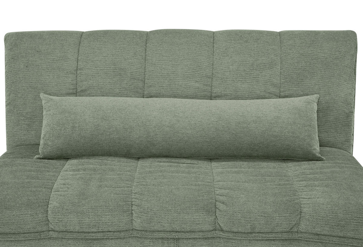 SCHLAFSOFA  in Webstoff Grün  - Schwarz/Grün, Basics, Holz/Textil (148/82/102cm) - Stylife