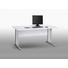 SCHREIBTISCH Weiß, Alufarben - Alufarben/Weiß, Design, Metall (160/75/80cm) SCHREIBTISCH Weiß, Alufarben - Alufarben/Weiß, Design, Metall (160/75/80cm)