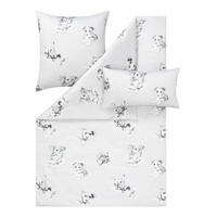 BETTWÄSCHE Atelier Makosatin 155/220 cm  - Silberfarben, Design, Textil (155/220cm) - Estella