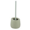 WC-BÜRSTENGARNITUR in Keramik  Kunststoff   - Grün, Basics, Keramik/Kunststoff (13,5/38/13,5cm) - Wenko