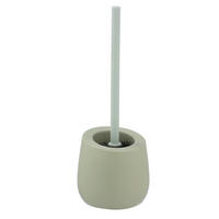 WC-BÜRSTENGARNITUR in Keramik  Kunststoff   - Grün, Basics, Keramik/Kunststoff (13,5/38/13,5cm) - Wenko