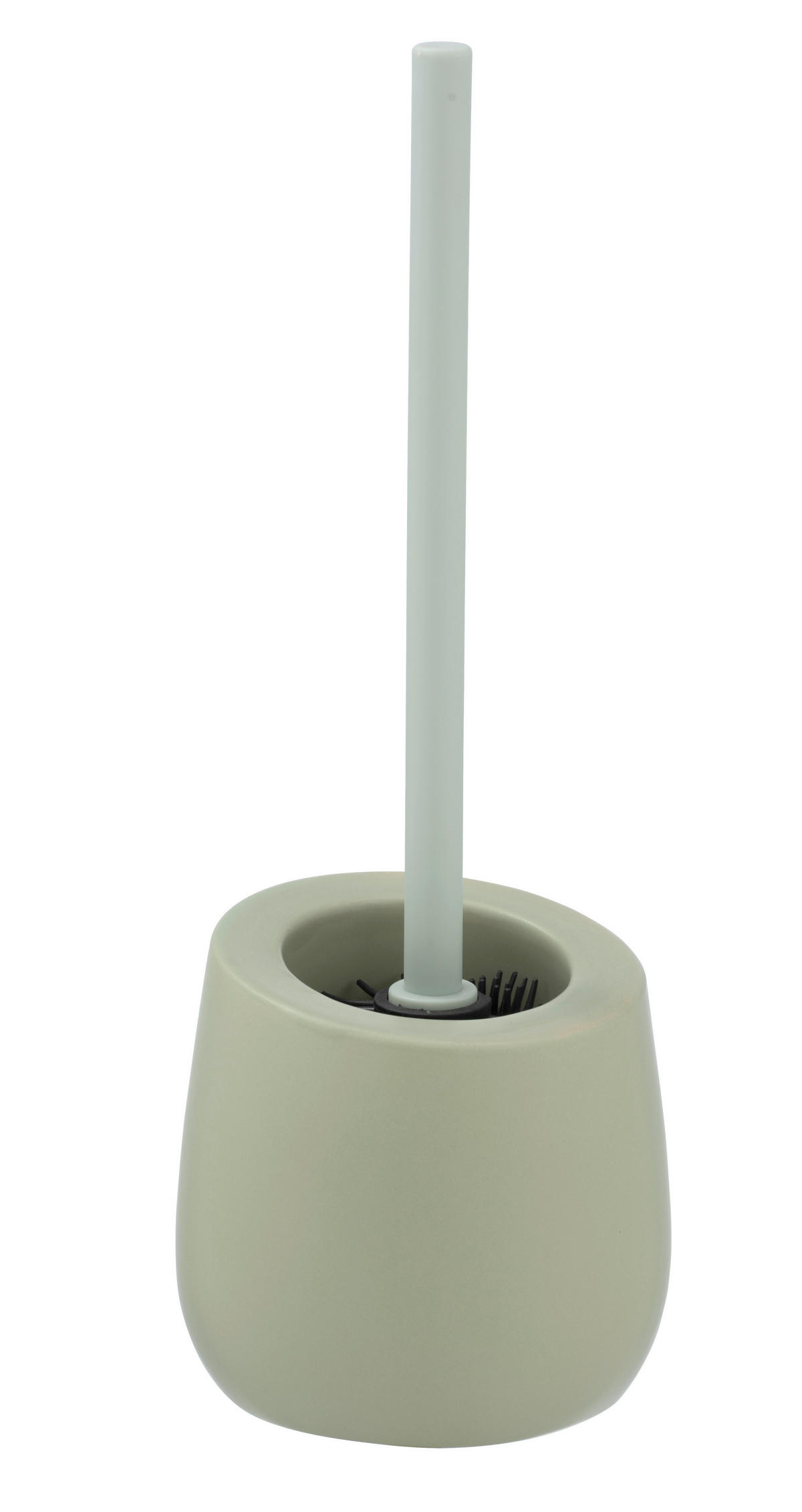 WC-BÜRSTENGARNITUR in Keramik  Kunststoff   - Grün, Basics, Keramik/Kunststoff (13,5/38/13,5cm) - Wenko