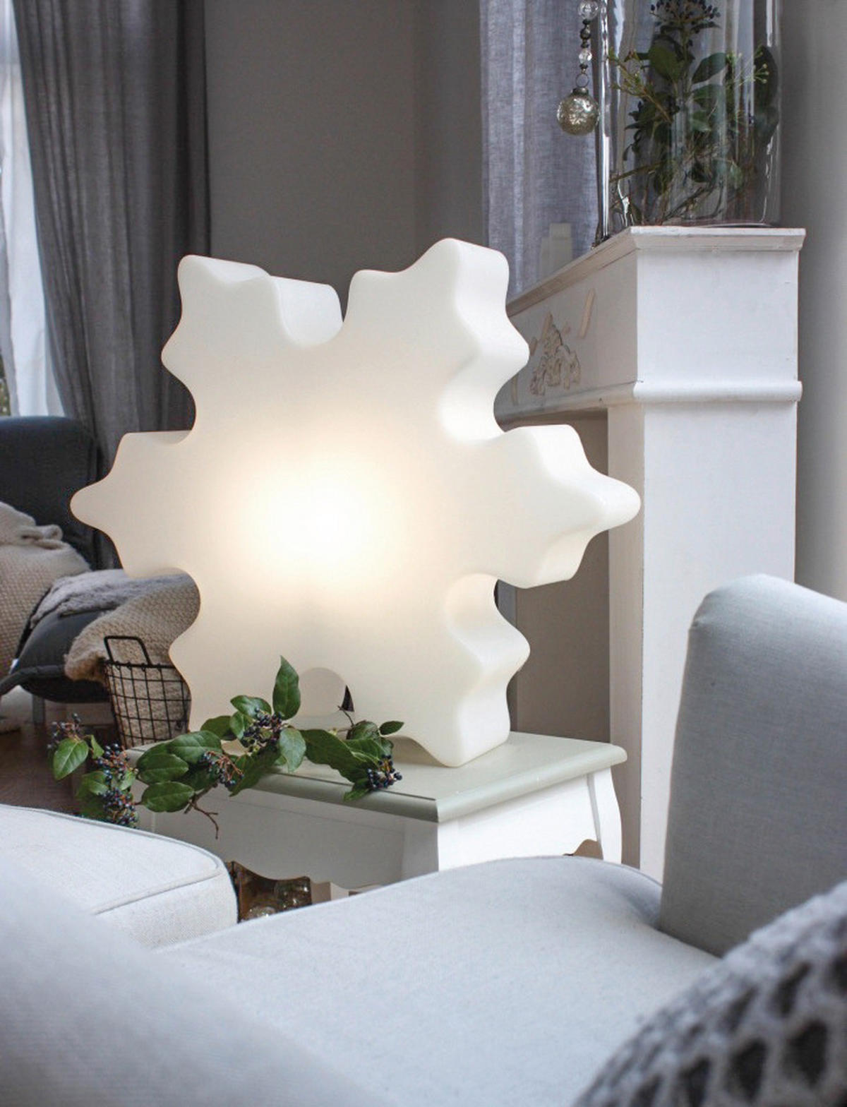 LED-DEKOLEUCHTE 59 cm  - Weiß, Basics, Kunststoff (59cm)