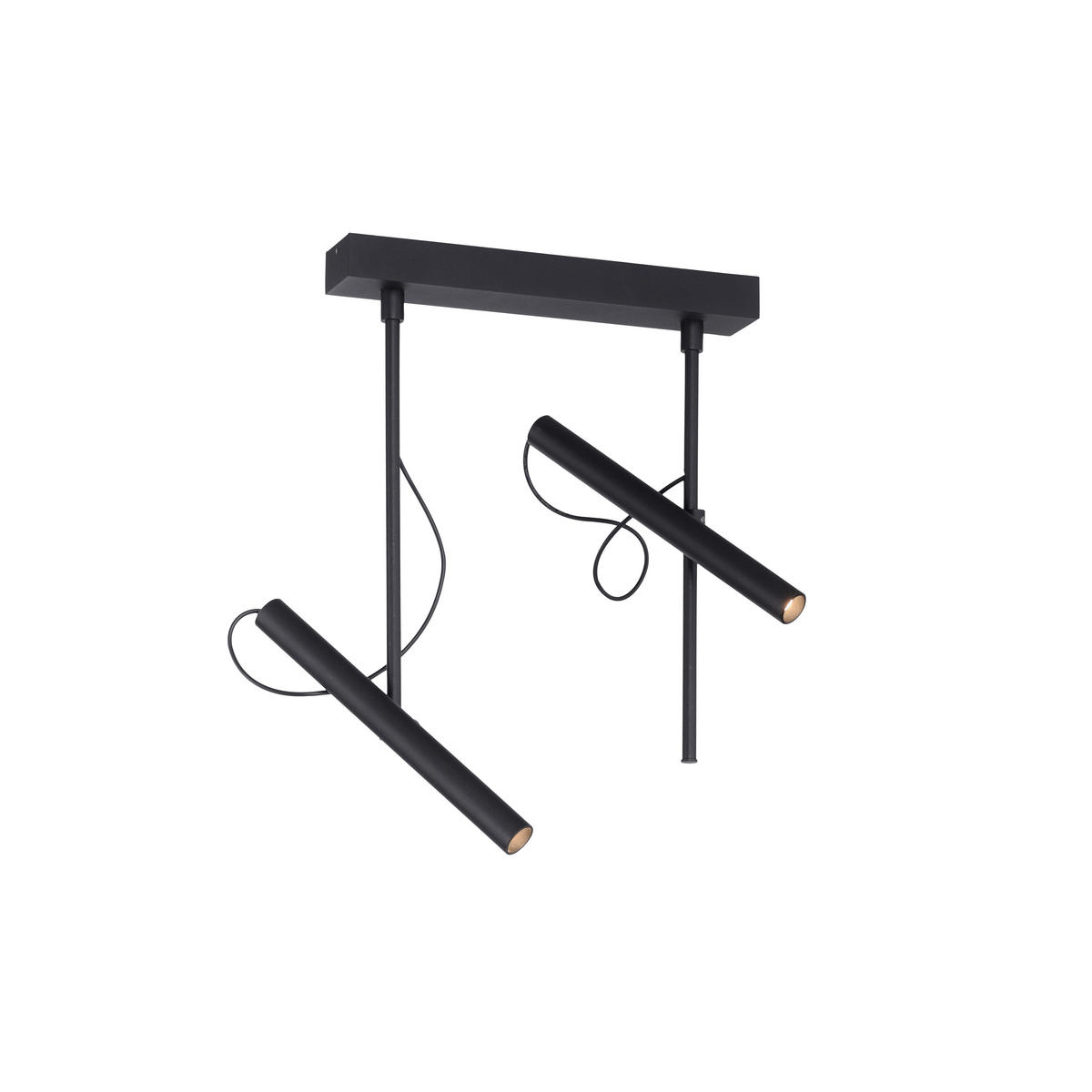 LED-DECKENLEUCHTE 47/25,5/46 cm   - Design, Kunststoff/Metall (47/25,5/46cm) - Neuhaus PURE