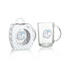 TEEGLAS 320 ml - Rosa/Weiß, Basics, Glas (8/8/10cm) - Ritzenhoff Breker TEEGLAS 320 ml - Rosa/Weiß, Basics, Glas (8/8/10cm) - Ritzenhoff Breker