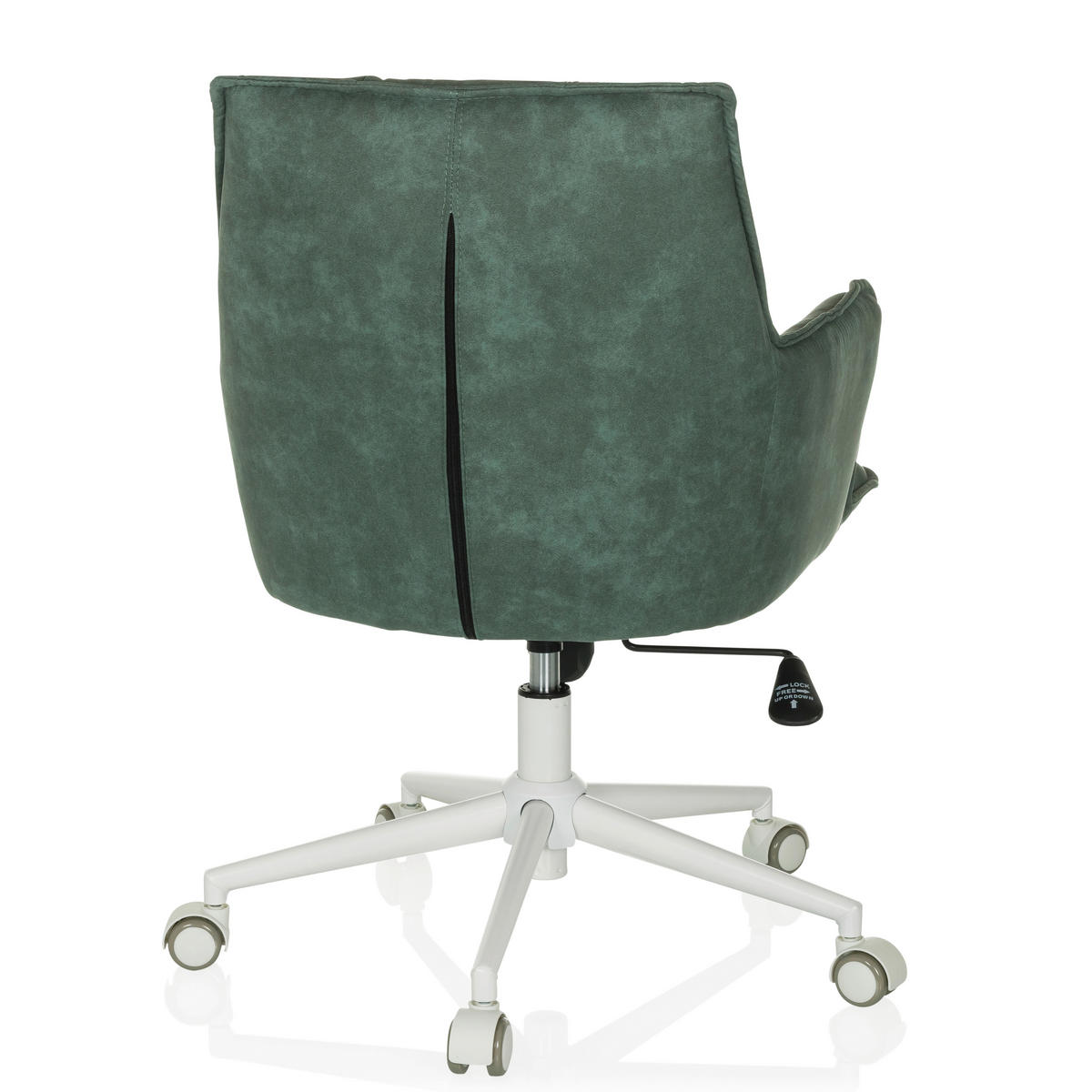 DREHSTUHL Mintgrau  - Mintgrau/Weiß, MODERN, Kunststoff/Textil (54/85/70cm) - MID.YOU