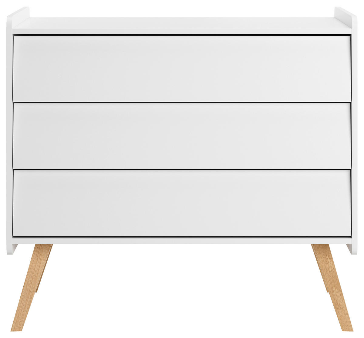 KOMMODE  in 99,8/89,7/58,4 cm  - Eichefarben/Weiß, MODERN, Holz/Holzwerkstoff (99,8/89,7/58,4cm) - MID.YOU