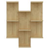 WANDREGAL 58,8/74,1/21,4 cm  - Eichefarben, Design, Holzwerkstoff (58,8/74,1/21,4cm) - MID.YOU