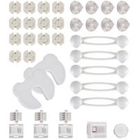 VIŠENAMJENSKA ZAŠTITA   - bijela/prozirno, Design, metal/plastika - My Baby Lou