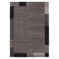 WOLLTEPPICH 70/140 cm Dunkelgrau  - Dunkelgrau, Basics, Textil (70/140cm) - Cazaris