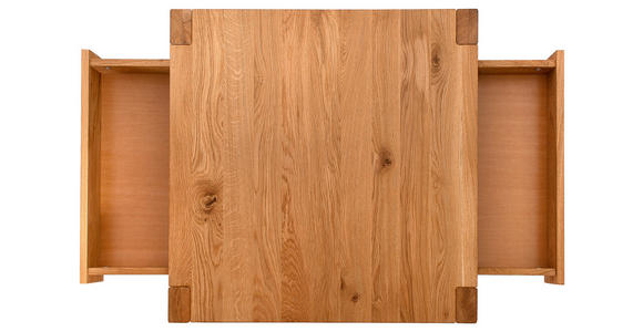 COUCHTISCH in Holz 70/70/47,5 cm  - Wildeiche, KONVENTIONELL, Holz (70/70/47,5cm) - Linea Natura