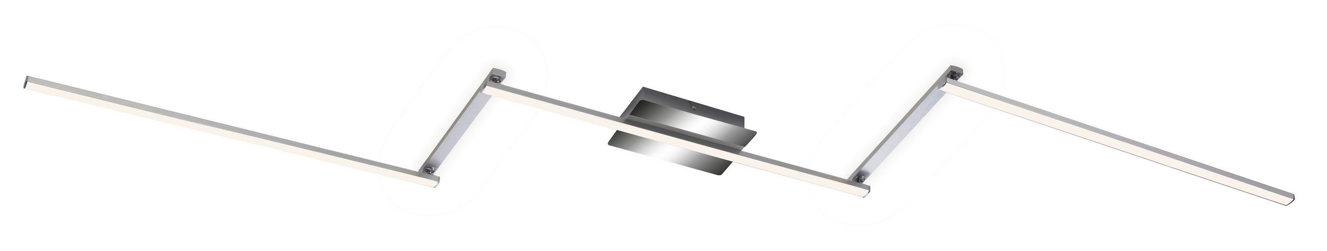 LED MENNYEZETI LÁMPA - króm, Design, fém (227,2/12,0/5cm) - Novel