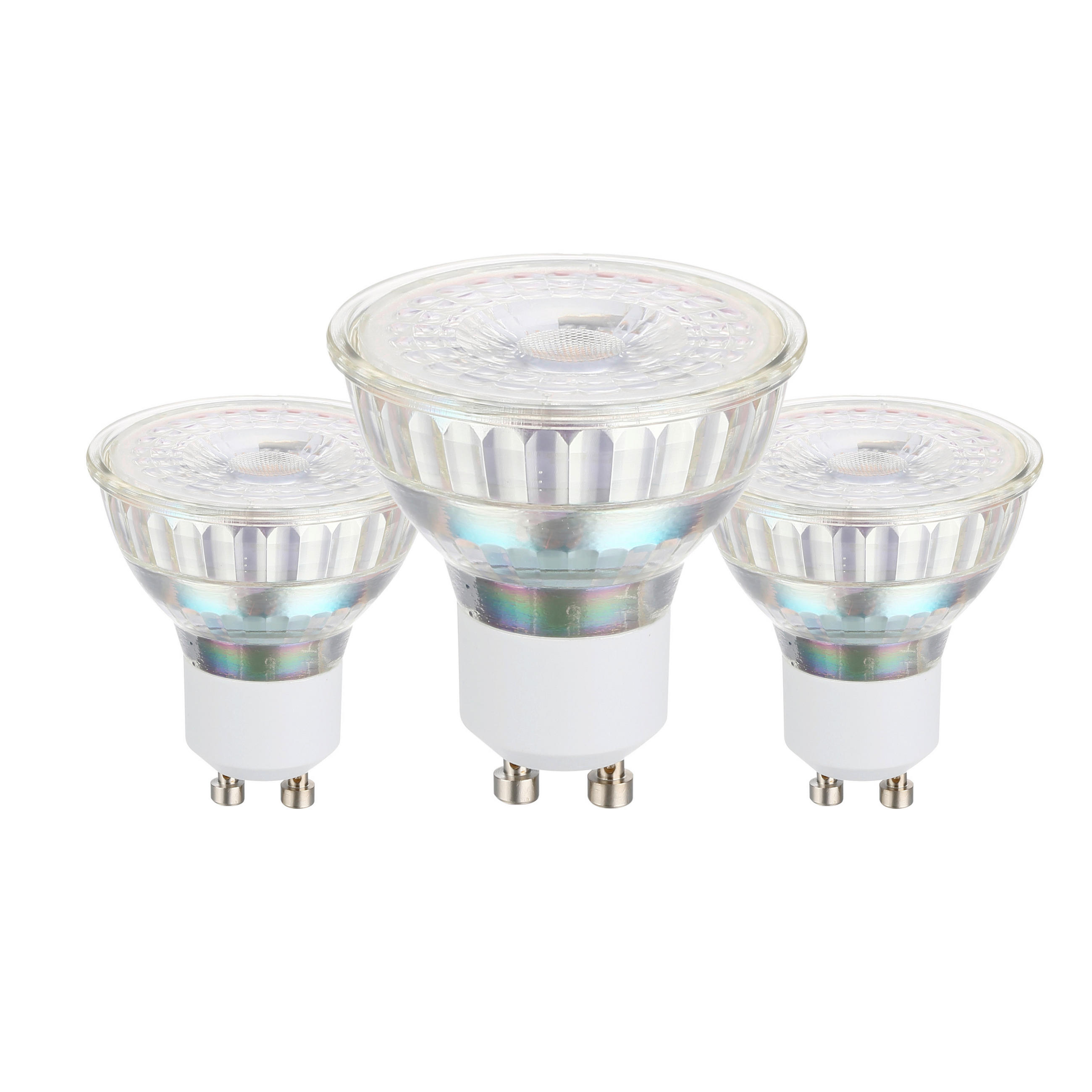 LED-LEUCHTMITTEL   GU10 4.5 W  - Klar, Basics, Glas (5/5,2cm) - Eglo