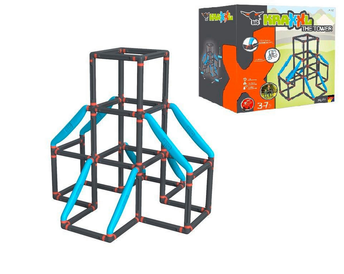 KLETTERGERÜST BIG Kraxxl  - Multicolor, Basics, Kunststoff (40/60/60cm) - Simba