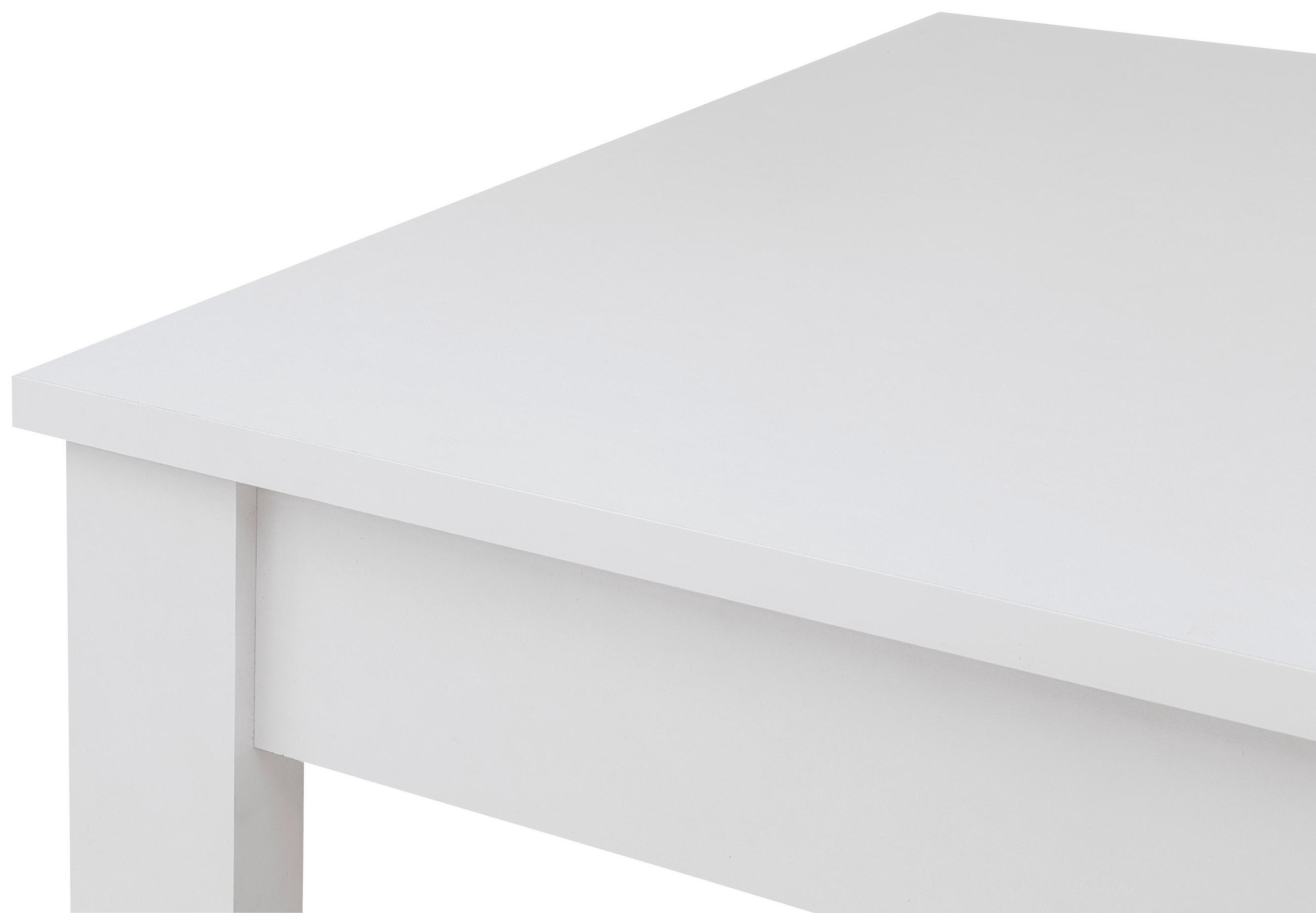 MASĂ din material pe bază de lemn   - alb, Modern, material pe bază de lemn (69/76/69cm) - Carryhome