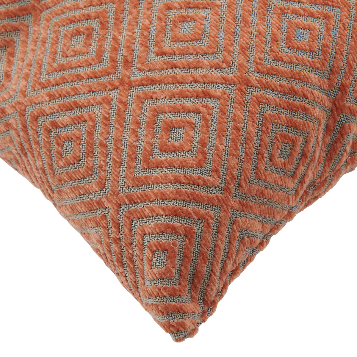 ZIERKISSEN    - Dunkelorange, Basics, Textil (45/45/10cm) - Novel