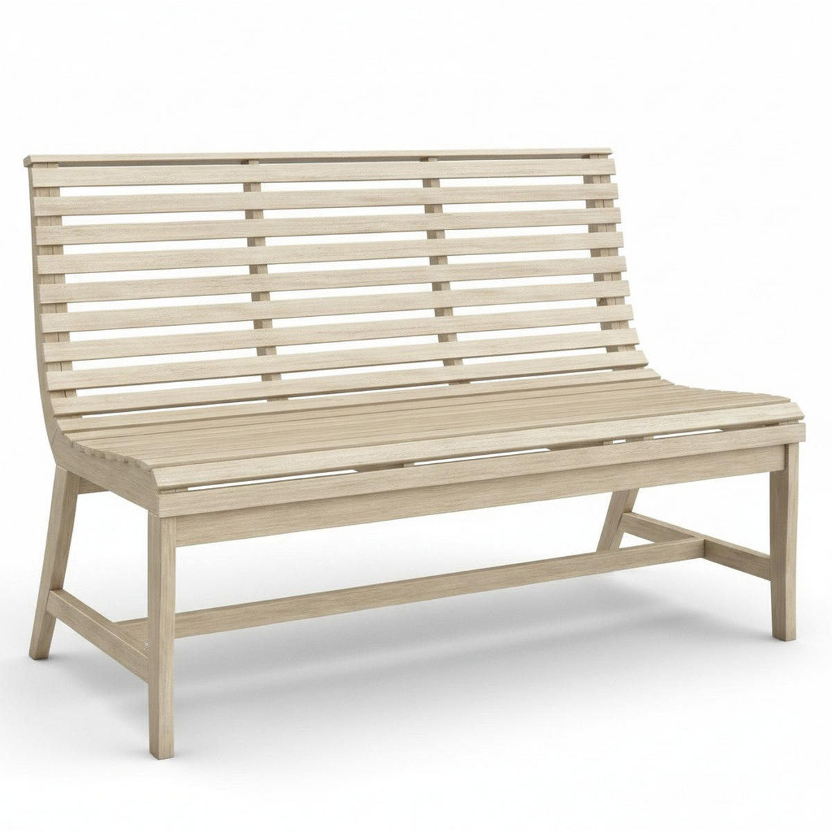 GARTENBANK 125/87/66 cm  in Teakfarben  - Teakfarben, MODERN, Holz (125/87/66cm) - Ambia Garden