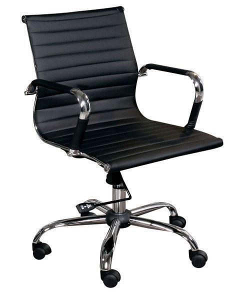 DIREKTORSKA STOLICA  crna   - boja hroma/crna, Dizajnerski, plastika (54/89-98,5/62cm) - Lesnina-XXXL