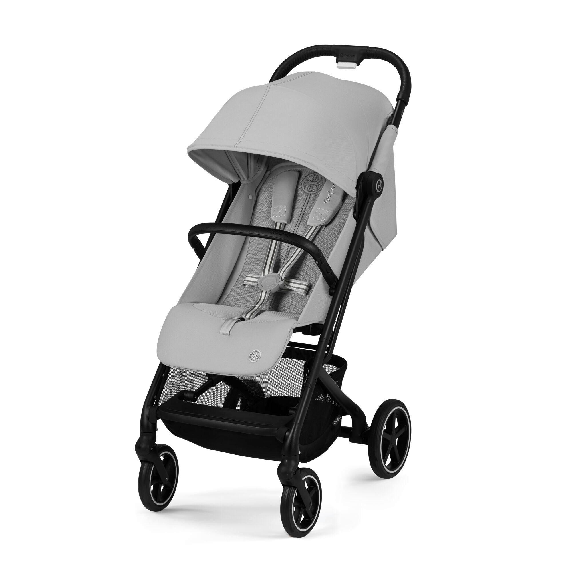BUGGY Beezy  - Hellgrau/Schwarz, Basics, Textil/Metall (29/65/10,1cm) - Cybex