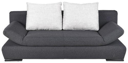 SCHLAFSOFA in Anthrazit, Hellgrau  - Anthrazit/Hellgrau, Konventionell, Holz/Textil (200/75/92cm) - MID.YOU