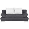 SCHLAFSOFA in Anthrazit, Hellgrau  - Anthrazit/Hellgrau, Konventionell, Holz/Textil (200/75/92cm) - MID.YOU