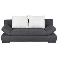 SCHLAFSOFA in Anthrazit, Hellgrau  - Anthrazit/Hellgrau, Konventionell, Holz/Textil (200/75/92cm) - MID.YOU