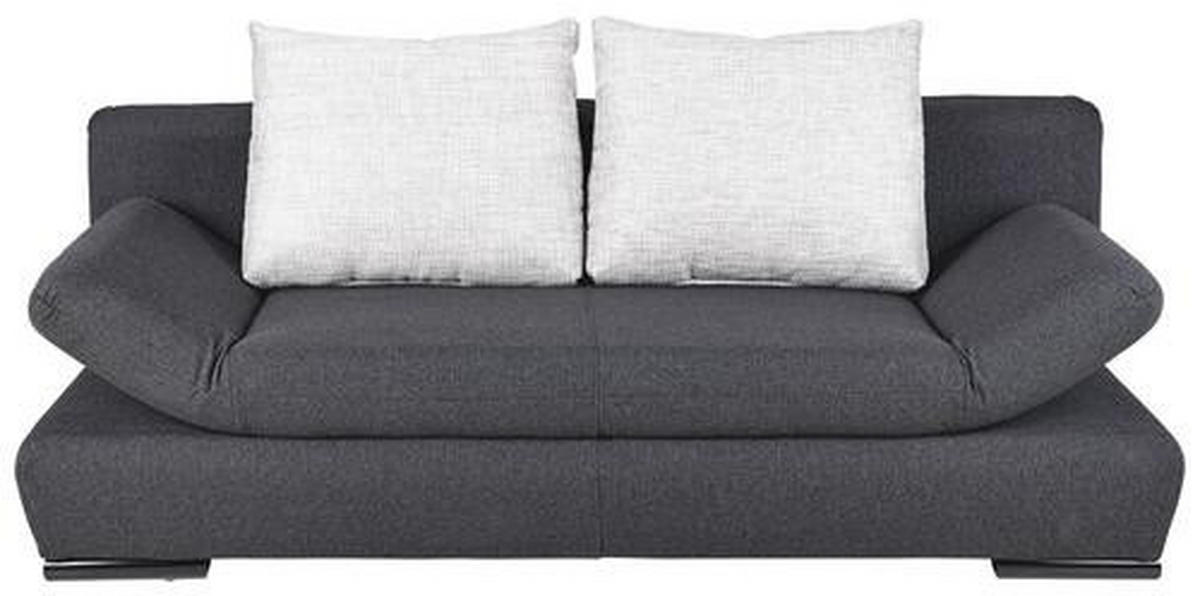 SCHLAFSOFA in Anthrazit, Hellgrau  - Anthrazit/Hellgrau, Konventionell, Holz/Textil (200/75/92cm) - MID.YOU