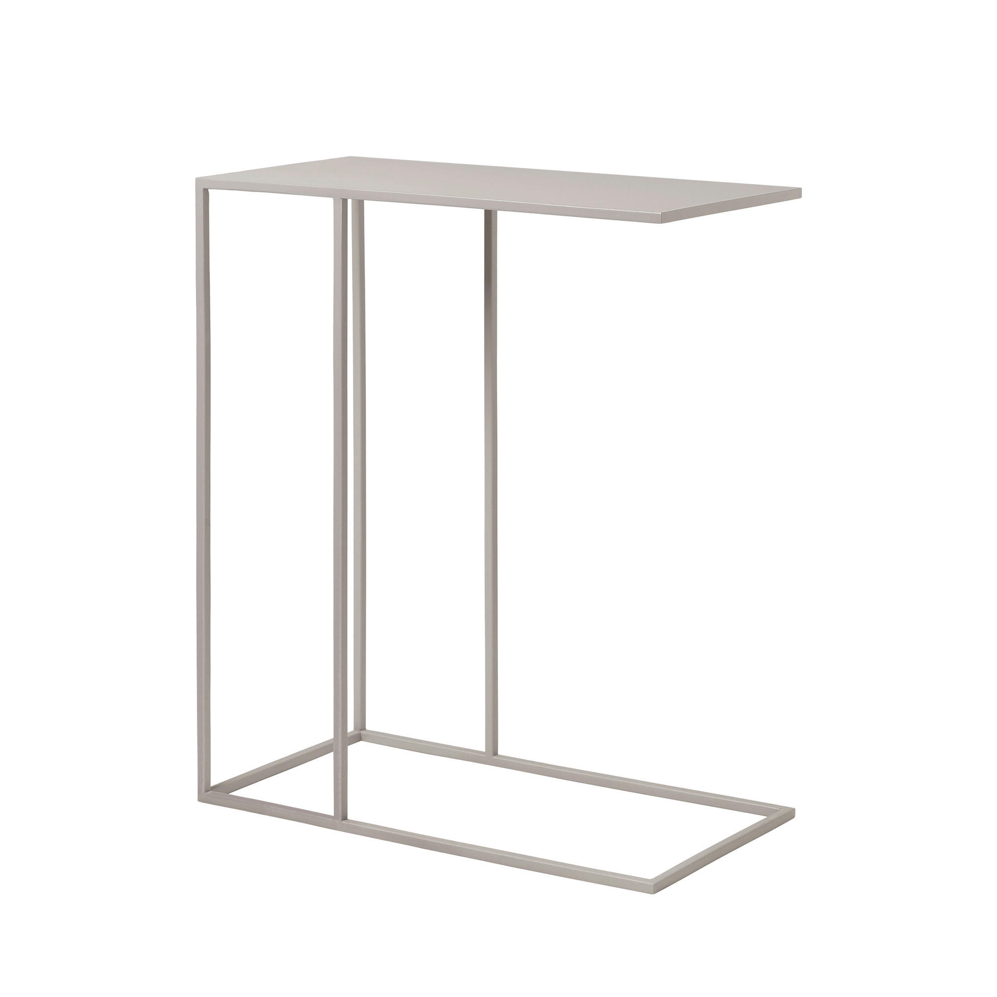 BEISTELLTISCH Taupe rechteckig  - Taupe, Design, Metall (25/58/50cm) - Blomus