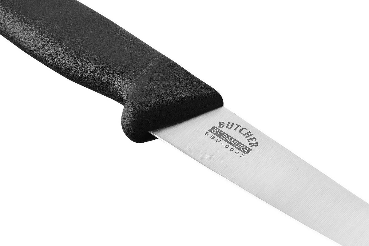 NOŽ KUHINJSKI  BUTCHER        36 cm    oplemenjeni čelik - srebrne boje/crna, Basics, metal/plastika (36cm) - Samura