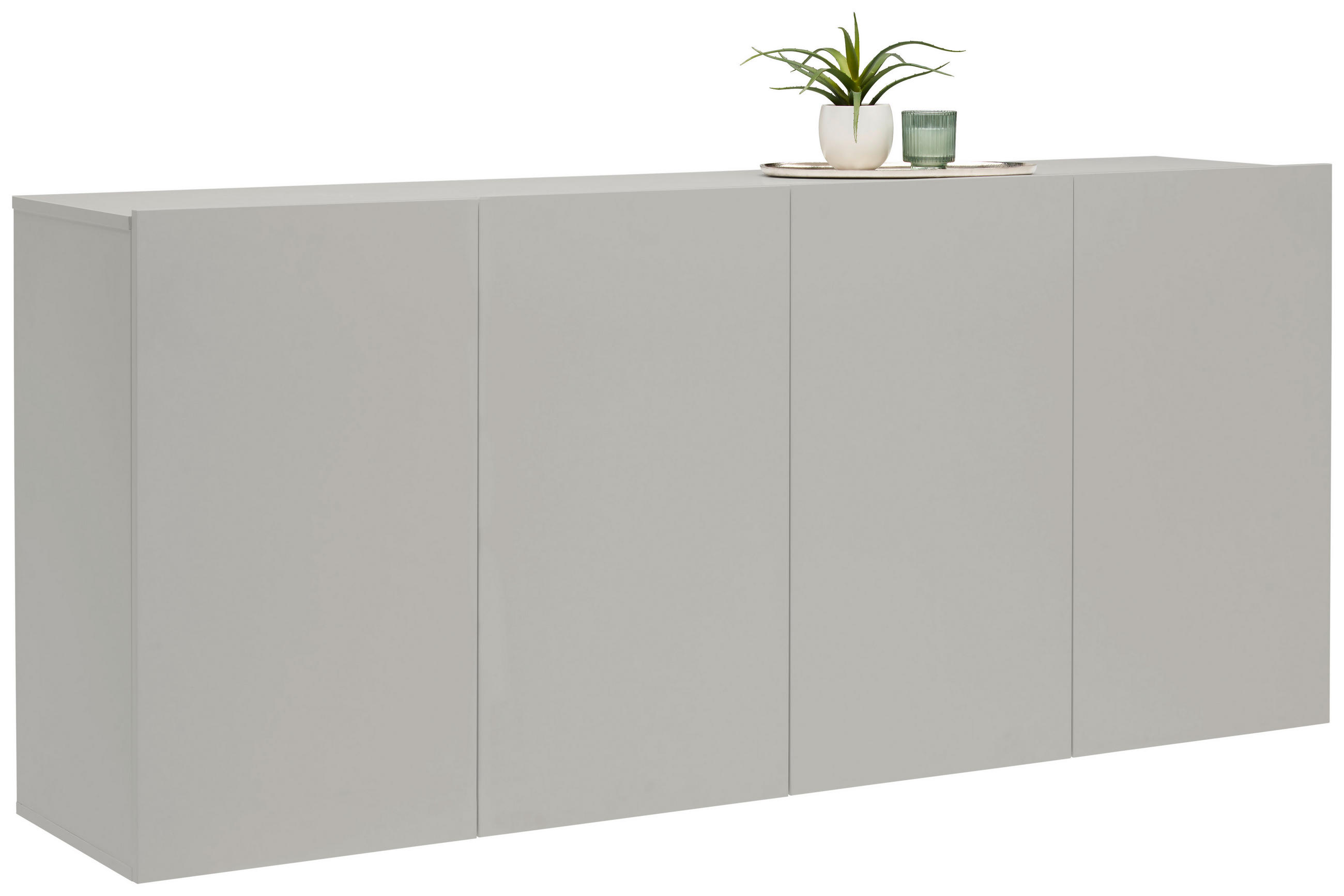 SIDEBOARD Newniq 180/80/42 cm  - Kaschmir, Design, Holzwerkstoff (180/80/42cm) - Hom`in
