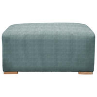 HOCKER in Textil Mintgrün  - Buchefarben/Mintgrün, Konventionell, Holz/Textil (101/44/92cm) - Livetastic