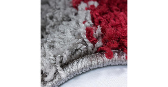 HOCHFLORTEPPICH 200/290 cm Life 1501 Rot, Weiß, Hellgrau - Rot/Hellgrau, KONVENTIONELL, Textil (200/290cm) - Novel