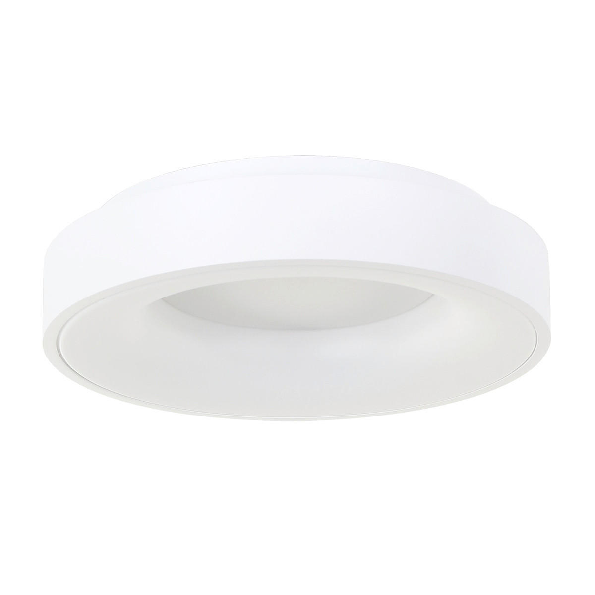 LED-DECKENLEUCHTE Ringlede 48/9 cm   - Weiß, KONVENTIONELL, Kunststoff/Metall (48/9cm)