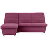 ECKSOFA Looks VIII Weinrot Webstoff  - Weinrot/Schwarz, Design, Kunststoff/Textil (168/214cm) - LOOKS by W.Joop
