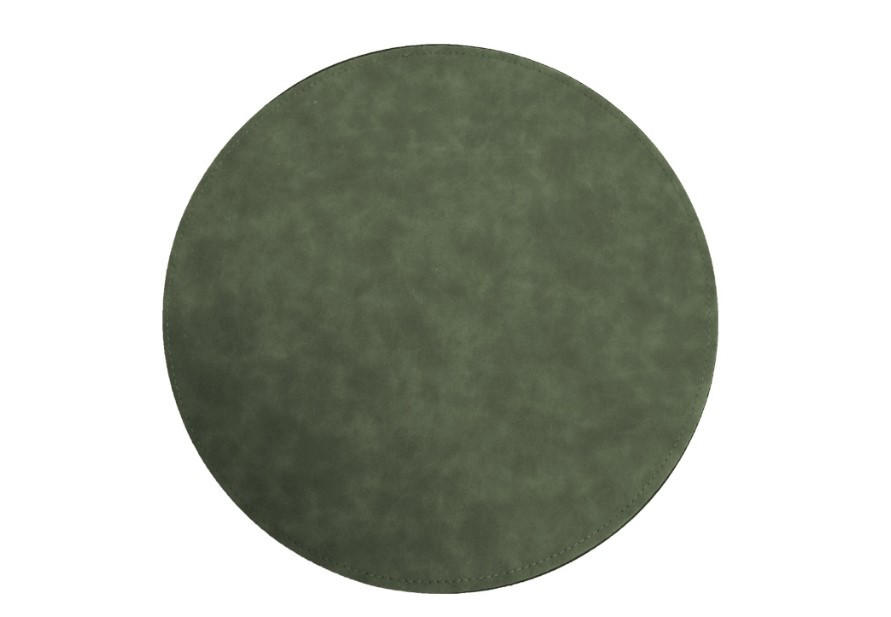 BORDSTABLETT textil läderimitation grön 38 cm  - grön, Basics, textil (38cm)