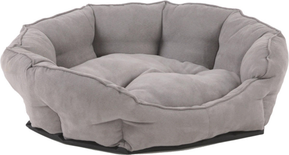 HUNDEBETT GEORGE 21769.000 - Grau, KONVENTIONELL, Textil (56/46/19cm)