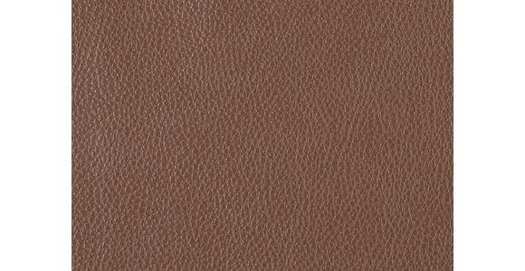 2,5-SITZER in Leder Braun - Schwarz/Braun, Design, Leder/Metall (200/102/92cm) - Johann Jakob
