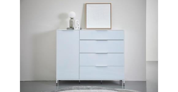 FUßGESTELL  in 135/13/40 cm  - Chromfarben, Basics, Metall (135/13/40cm) - Novel