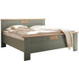 BETT 180/200 cm,  in Salbeigrün, Eiche Bianco,  - Eiche Bianco/Salbeigrün, LIFESTYLE (180/200cm) - Landscape