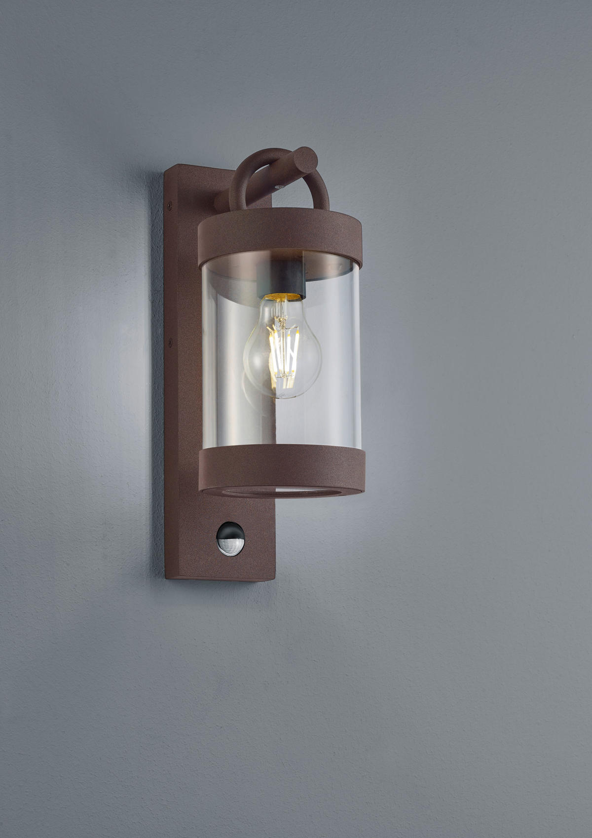 VÄGGLAMPA FÖR UTOMHUS - rostfärgad, Basics, metall (12,5/33/18,6cm) - Trio Leuchten
