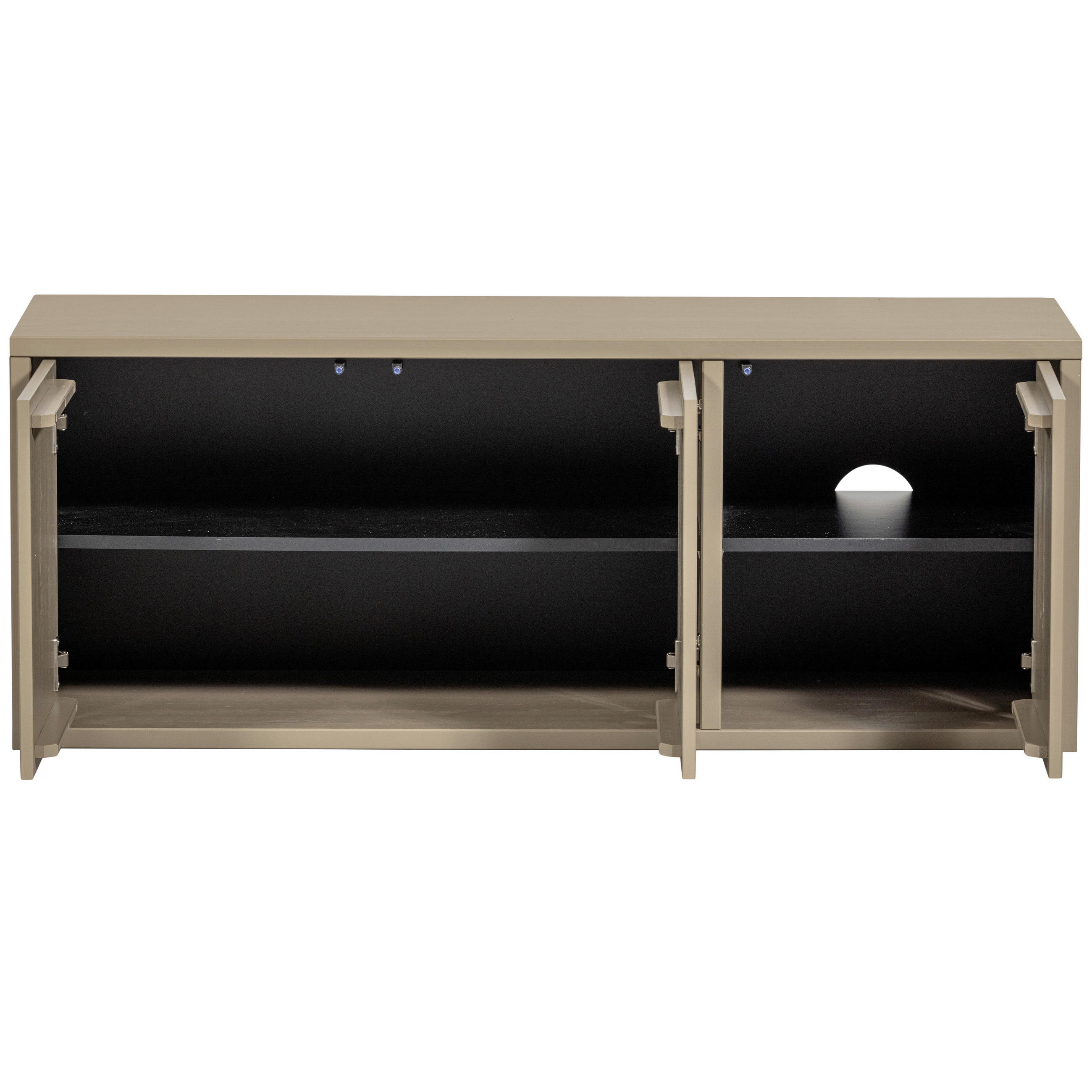 LOWBOARD Turner  in 120/47/44 cm  - Schlammfarben, Design, Holz/Holzwerkstoff (120/47/44cm) - Livetastic