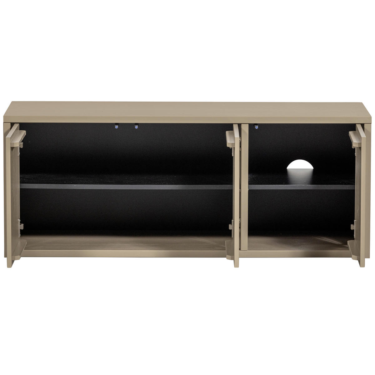 LOWBOARD Turner  in 120/47/44 cm  - Schlammfarben, Design, Holz/Holzwerkstoff (120/47/44cm) - Livetastic