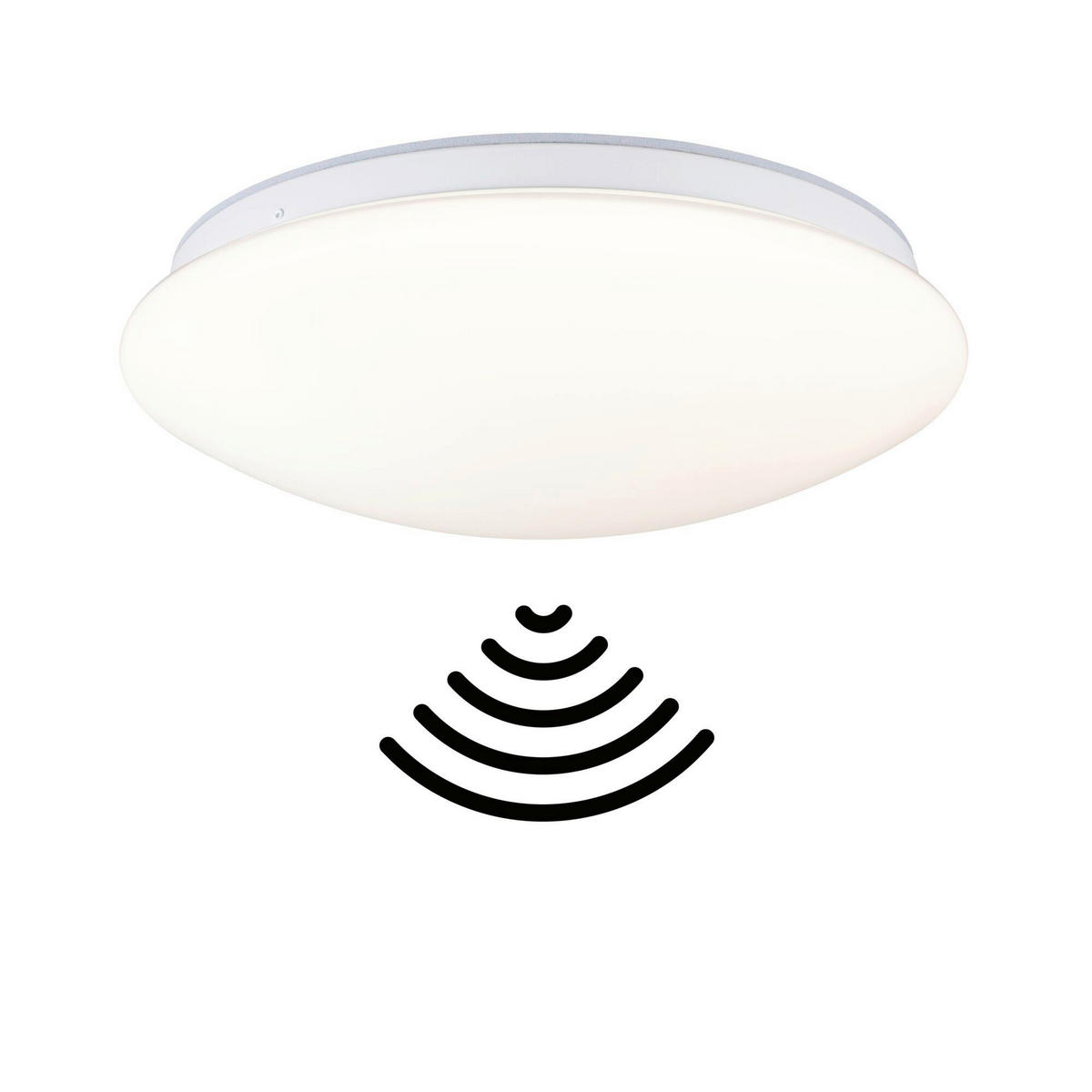 LED-DECKENLEUCHTE Leonis II 28,0/8,0 cm   - Weiß, Basics, Kunststoff (28,0/8,0cm) - Paulmann