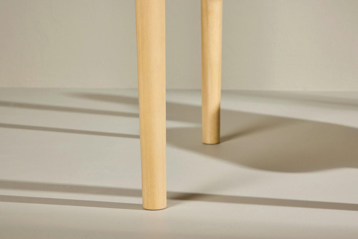 ESSTISCH in Holz  - Weiß, MODERN, Holz (110/75cm) - Livetastic