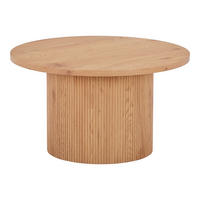 COUCHTISCH Boavista 80/80/45 cm rund Eichefarben  - Eichefarben, Design, Holzwerkstoff (80/80/45cm) - MID.YOU
