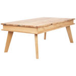 COUCHTISCH in Holz 110/60/38 cm  - Eichefarben, Natur, Holz (110/60/38cm) - Novel