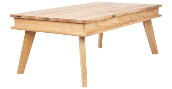 COUCHTISCH in Holz 110/60/38 cm  - Eichefarben, Natur, Holz (110/60/38cm) - Novel