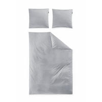 BETTWÄSCHE Makosatin 200/220 cm  - Grau, KONVENTIONELL, Textil (200/220cm) - Irisette