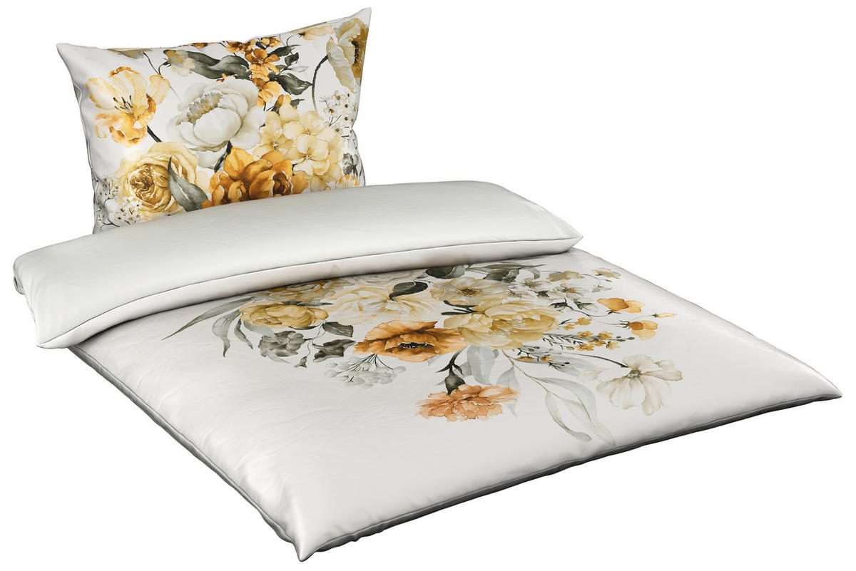 POSTELJINA SA DVA LICA 140/200 cm saten bela  - bela, Konvencionalno, tekstil (140/200cm) - Esposa