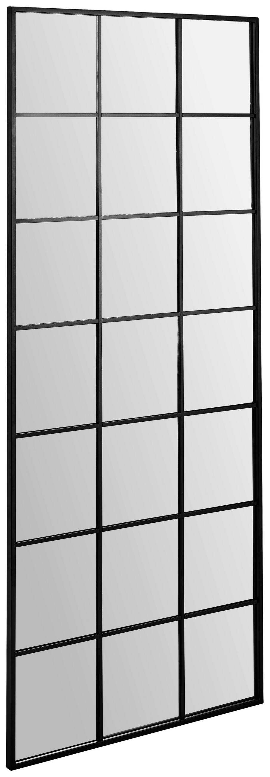 WANDSPIEGEL 60/140/1,6 cm    in rechteckig  - Schwarz, Trend, Glas/Holzwerkstoff (60/140/1,6cm) - Carryhome